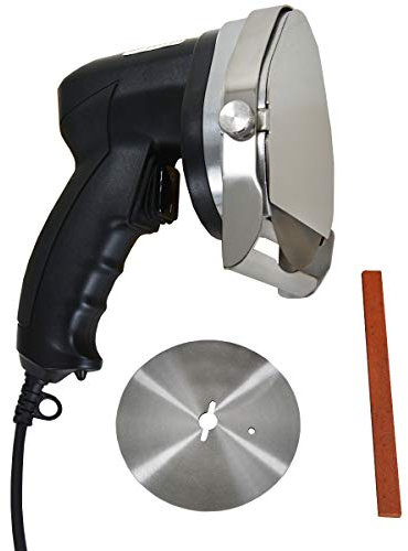 Equipementpro - (KS100E) - Couteau à kebab semi professionnel - Lame en acier inoxydable