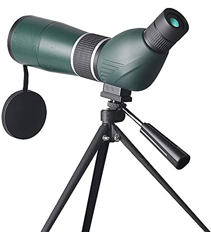 Monokulares Zoom-Teleskop 15-45X60Wasserdichte Hd-Vogelbeobachtung Mit Stativ Jagd-Spektiv 45 Grad Abgewinkeltes Auge 45Degreeangledeye
