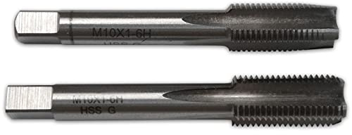 Tarauds Fins HSS 2 Passes - Jeu de 2 Tarauds de 10 X 100 FIN