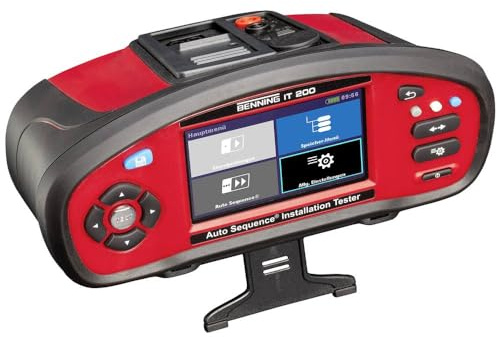 Benning IT 200 (044106) Auto Sequence® Installationstester für die rationelle Prüfung und Dokumentation elektrischer Anlagen und EV-Ladestationen (Wallboxen)
