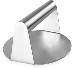 IBILI -Prensa Hamburguesas de Acero Inoxidable - 14,5 cm