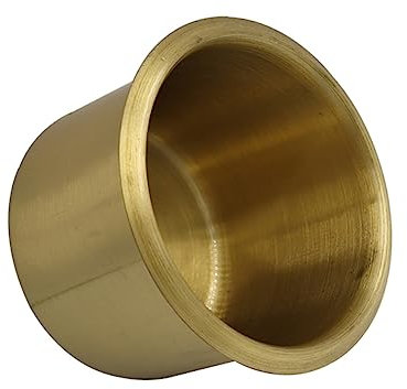 TOPPERFUN Cup Holder Aus Kupfer Recessed Drop-in Getränkehalter Für Boot Und Korrosionsbeständig Einfache Installation Praktische Lösung Für Sofas Und Pokertische