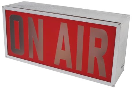ON AIR-Leuchtschild, 12 Lichtfarben On Air-Schild LED-Retro-Licht, USB-betriebenes Aufnahmestudio-Licht, On Air LED-Leuchtschild, Aufnahmestudio-Warnschild