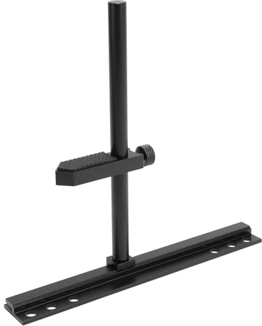 Tomantery Staffa di Supporto GPU Supporto Antiabbassamento Regolabile Tiene Saldamente la Scheda Grafica, Ampia compatibilità per Ventole da 9 Cm, 12 Cm, 14, Lega di Alluminio, Confezione da 4 (Nera)