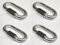 Screw Lock Repair Quick Link 12MM X4 (Galvanised Chain Secure Fastener)