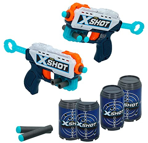 X-Shot 2X Kickback Spielzeugpistolen