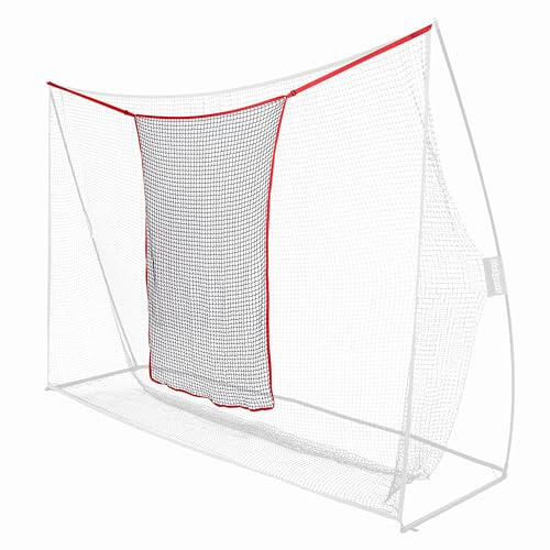 GoSports Universal Golf Übungsnetz Extender - Schützen Sie Ihre Driving Range Net - Golf Net Befestigung für 7' oder 10' Golfnetze, Schwarz