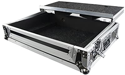 Harmony Audio Cases HCRNONEWLT Compatible With Rane One DJ Controller Flight DJ Road Custom Case With Laptop Tray