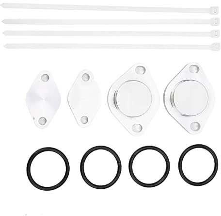 Akozon Kit piastra cieca Egr Accessori di ricambio Kit piastra cieca valvola Egr per 3 / Sport Tdv6 Piastra cieca Egr