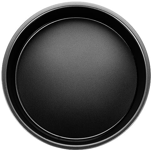 IMIKEYA Per cuocere torte in acciaio antiaderente rimovibile 22 cm per uso domestico e professionale
