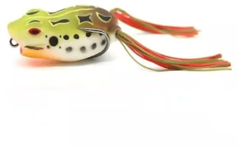 Frosch Top Popper Angelköder, Unkrautlos, 10 g, Hecht, Raubfisch, Fish Addict