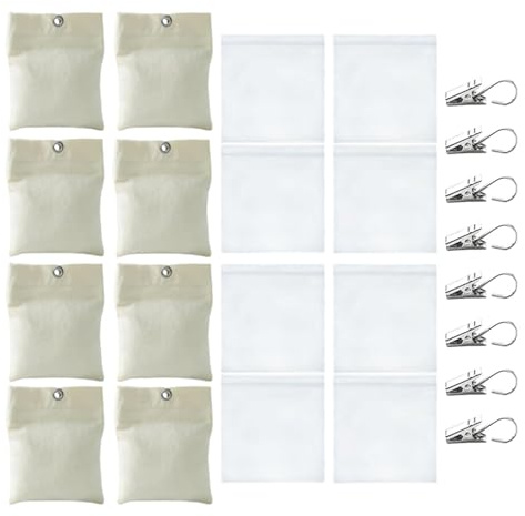 Set di 8 sacchetti zavorrati, per tovaglie, tende da giardino, bandiere, vasche idromassaggio, feste, terrazze, matrimoni