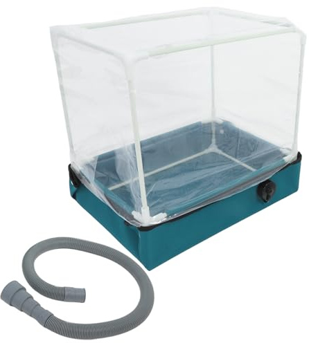 Abaodam Mini Serra per Piante con Base e Copertura Rimovibili Serra da Tavolo per Giardinaggio Indoor Protezione Meteorologica e Irrigazione per Piante