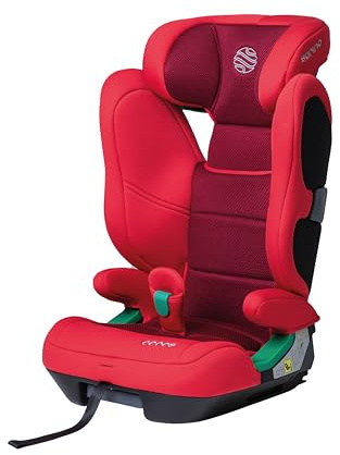 Sorino Ceres Kindersitz Isofix i-Size Kinder Von 15-36 Kg 100-150CM Rot (Red)