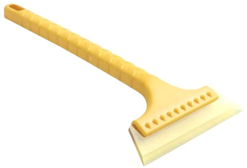 Byuexhp Raschietto per neve per auto,raschietto per auto per la rimozione di ghiaccio e neve - pulitore per vetri automobilistico con spatola - per l'inverno all'aperto sulla finestra del