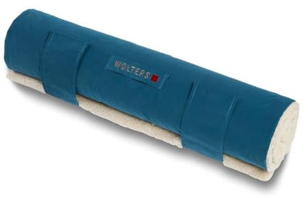 WOLTERS Reisedecke Vagabund mit Schaffell-Imitation100 x 75 cm