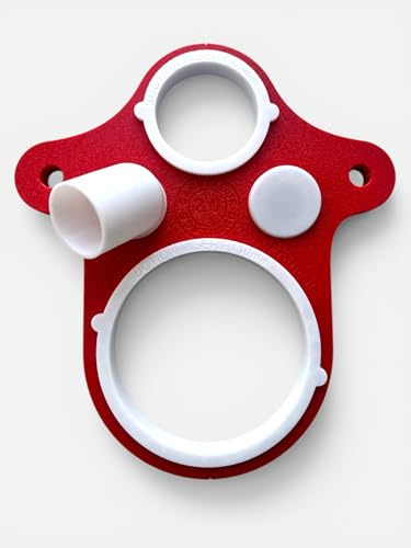 Modello WC sospeso per supporto Geberit – Strumento piastrella Pro (versione PRO (aspirazione integrata), plastica rinforzata, versione standard (senza aspirazione))