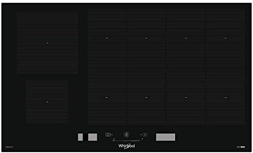 Whirlpool Plaque de cuisson à induction 6 feux, Noir, 860 x 510 mm