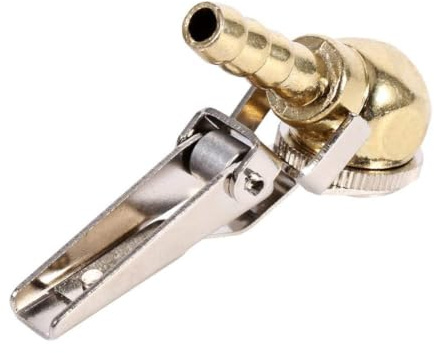 Yosoo Reifenluftfutter, 2 Stück | Ball Luftfütter, Aufblaswerkzeug, Manometer Adapter