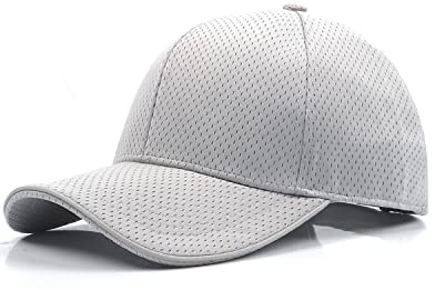 Zylioo XL-XXL Running Sport Kappe Basecap Großer Kopf Outdoor Mesh Atmungsaktiv Baseballkappe Walking Cappy Baseball Cap