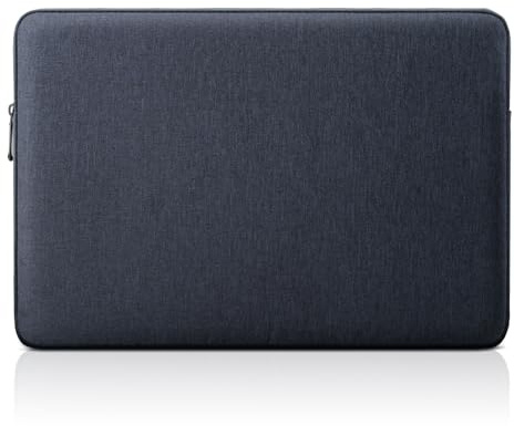 jooeer 13 Pulgadas Funda Ordenador Portátil Compatible con 13 MacBook Air Pro M2 M1 2023-2016 13,3 Chromebook Notebook, Bolsa PC de Poliéster Impermeable Protector Acolchada, Azul Marino