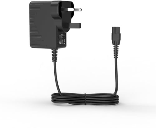 5.5V Charger Fit for Karcher Window Cleaner, Replacement for Karcher-Window-Vac WV5 WV55 WV2 WV1 WV60 WV75 Premium Plus Charging Lead Power Plug Cable