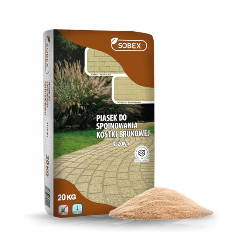 FugenSand 20kg beige – 0–2mm für Pflastersteine, unkrauthemmend, Granit