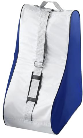Borsa per pattinaggio su ghiaccio | Tracolla regolabile | con cerniera Hockey Skate Bag Tessuto Oxford, per scarpe Cheer Bambini Ragazzi Ragazze Donne Uomini