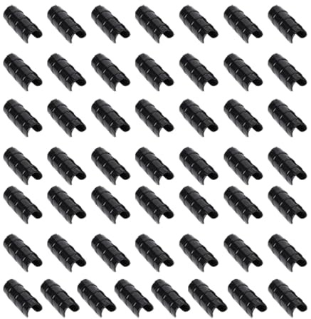 #N/A/a 50 Pinzas para Tubos de Película de Invernadero, Clips Portátiles para Exteriores Y Patios Traseros