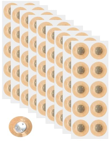 LEEQBCR Magnetic Acupressure Patches Nasal Strips 90 PCS Recharge Lot - Aimant Nez Anti Ronflement Bandes Nasales Magnétiques Respirantes pour Aide Respiratoire Confortable Patch Magnétique