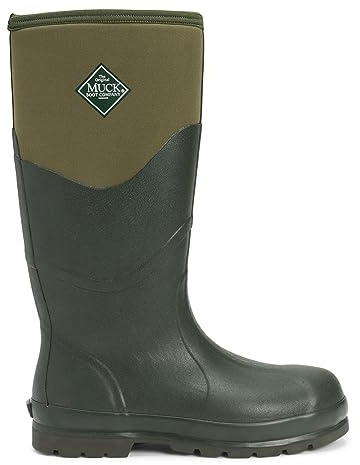 Muck Boots Unisex Vuxna Chore 2k Wellington Boot, Mörkgrön, 42 EU