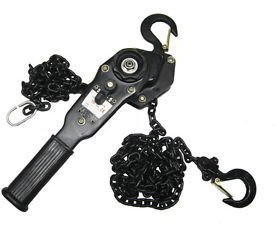 Secure Fix Direct 0.5 Ton 1.5 Metre Lever Hoist - 500Kg Chain Manual Hand Ratchet Winch Lift Pull