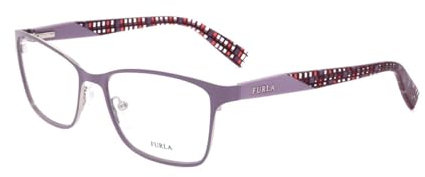 Furla Unisex VU4350 Sunglasses, 0I06, 54