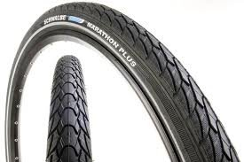 SET + 2 x Schwalbe Marathon Plus 47-622 (28x1.75) + 2 x Schwalbe Schläuche DV 17 , Drahtreifen 2011