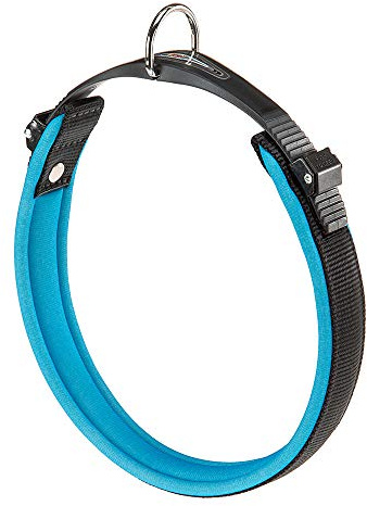 Ferplast Ergonomisches Halsband für Hunde ERGOFLUO C25/60 mit Polsterung und Mikroregulationsverschluss