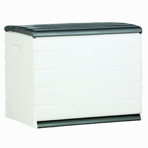 Plastiken ARCON ORDENACION Capacidad 260 litros Exterior Titanium Resina Negro BEIG 80x61x53CM