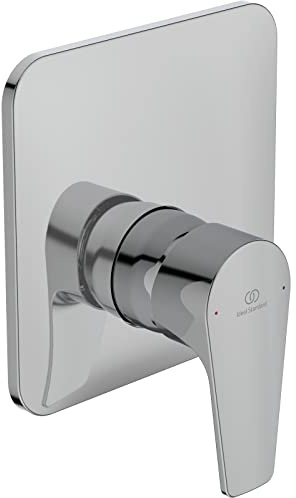 Ideal Standard A7347AA Cerafine D Brausearmatur Unterputz für 1 Funktion, Dusche Einhebelmischer Duscharmatur, Chrom
