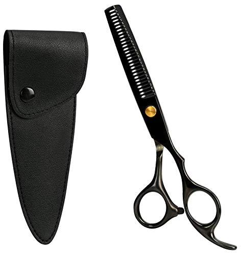 EKKONG Tijeras peluqueria 6 pulgadas,Tijeras Entresacar Profesional Hogar para adelgazar el cabello Crea el look perfecto(Tijeras de dientes)