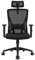 Durrafy Ergonomic Office Chair Mesh Desk Chair with Adjustable Lumbar Support Breathable Adjustable Headrest High Back Computer Chair Black