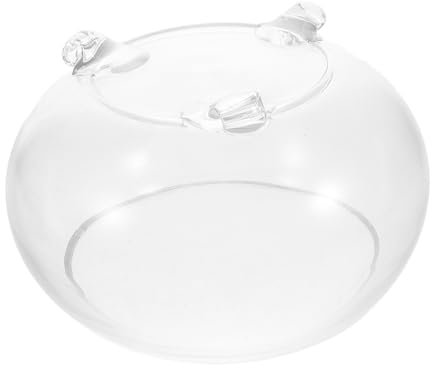 BESPORTBLE Großes Glas-fischglas Terrarium-Schale Lotustopf Pflanzschale Betta-fischglas Stilvolles für Zuhause und Hochzeit