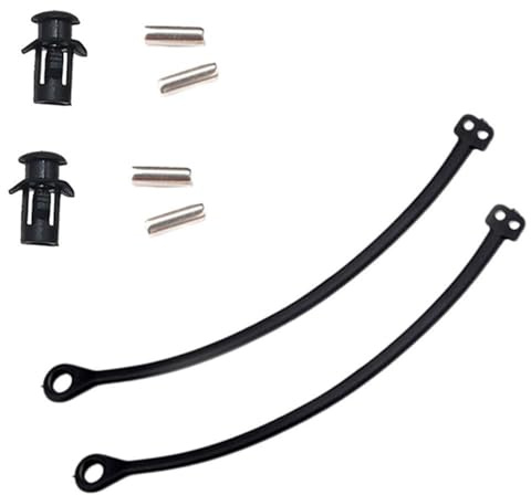 Set di 2 Fasce di Ritenzione Tappo Serbatoio per VW e Audi - Fascia per Tappo Benzina di Ricambio, Compatibile con Golf, Jetta, Passat, A4, A6, A8, Octavia