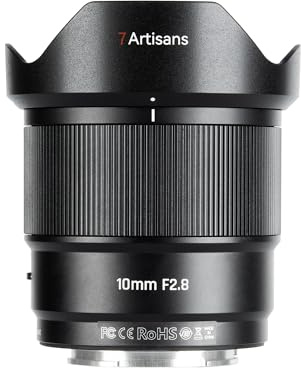 7artisans AF10 mm F2.8 APS-C-objektiv för kamera med autofokus, ultravidvinkel, låg distorsion för spegelfria kameror (Z)