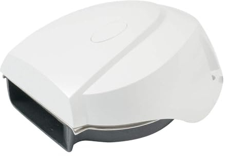 Marinco 10099 12V MiniBlast Compact Single Horn with White Cover