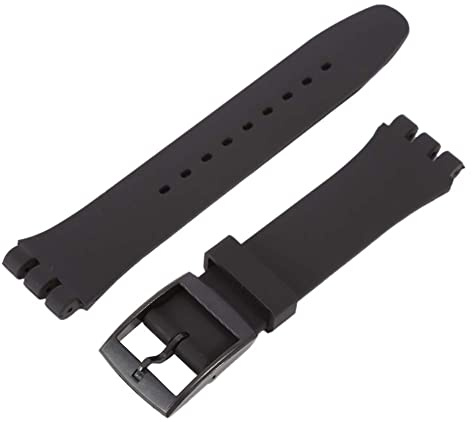 Wingbind Silikonarmband Ersatzarmband 17mm / 19mm / 20mm mit Schnellverschluss für Swatch