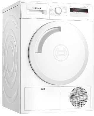 Bosch Elettrodomestici WTH83008II Serie 8 Asciugatrice con Pompa di calore 8 Kg, Classe A+, Condensazione