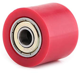 Rullo Guida Catena 8mm per Moto Stradali Rullo Tensionatore con Cuscinetti Resistente Compatibile con Bike e Veicoli Slider per Catena Motorino Colori Disponibili tra cui Rosso