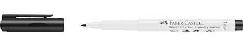 Faber-Castell Selección de papelería Varzi desde 1956 Marcadores textiles 1 mm 159502 negro