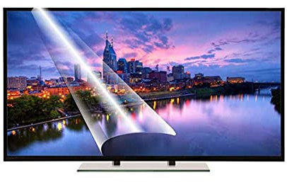 CHHD Anti-éblouissant Protecteur D'écran De Télévision, Filtre De Lumière Bleue Anti-rayonnement Film De Protection D'écran Réduire La Fatigue Oculaire, pour LCD LED OLED HDTV
