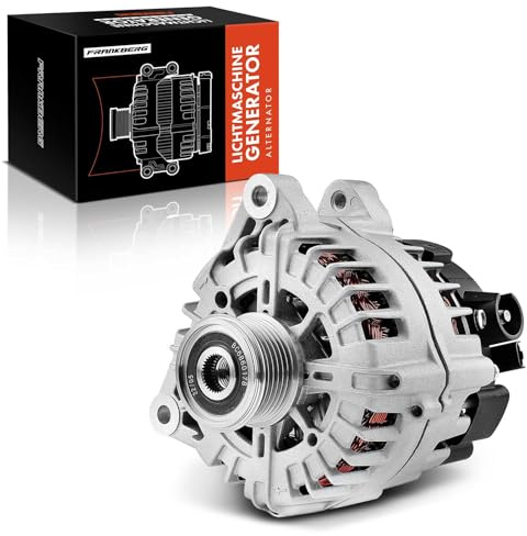 Frankberg Lichtmaschine Generator 180A Kompatibel mit Berlingo B9 2010-Heute C3 II SC 2014-2016 C5 III RD 2008-Heute 508 I 8D 2011-2018 Expert 2010-2016 Replace# 0986082510