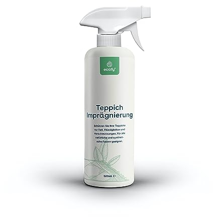 eco:fy Carpet waterproofing spray against moisture, stains and dirt for natural and synthetic fibres